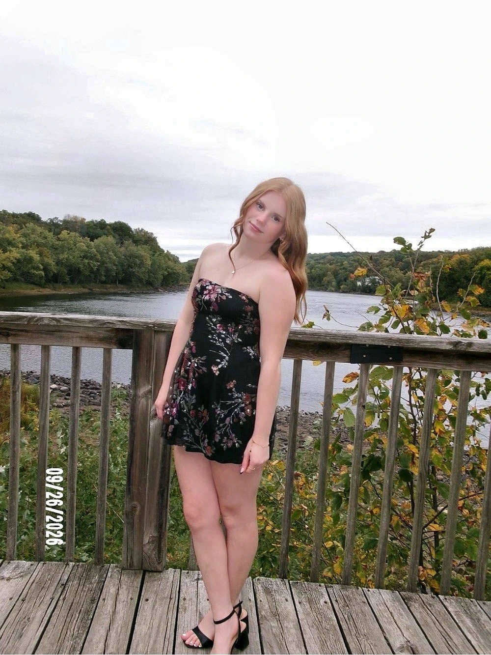 Floral Sequin Strapless Mini Dress Like New